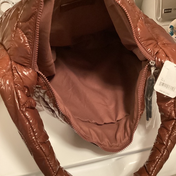 Free People Movement Surplus Shine Carryall bag, nutshell brown, NWT - Picture 7 of 13